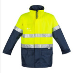 Mens Hi Vis Waterproof Lightweight Jacket