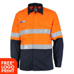 Mens Inherent FR PPE1 2T C/F DN L/W Shirt