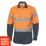 Two Tone Drill Shirts with 3M8906 Tape